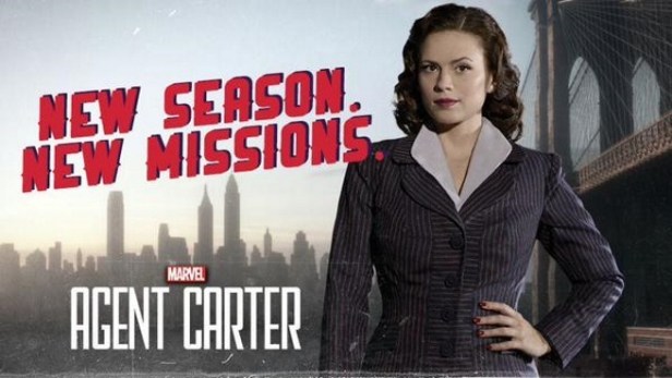 Poster da segunda temporada de Agent Carter.