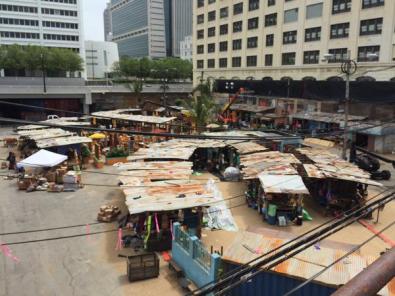 Um mercado em Wakanda.