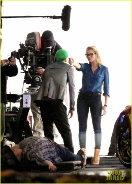 suicide-squad movie sets joker and harleyquinn scene 1
