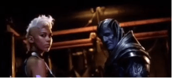 Tempestade e Apocalipse em cena do teaser.