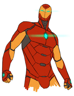 O Homem de Ferro na arte de David Marquez: recode. 