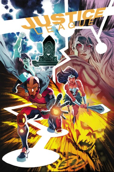 Capa de Justice League 45, a ser lançada em outubro.