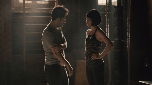 Cena em que Hope mostra que é melhor de briga do que Scott.