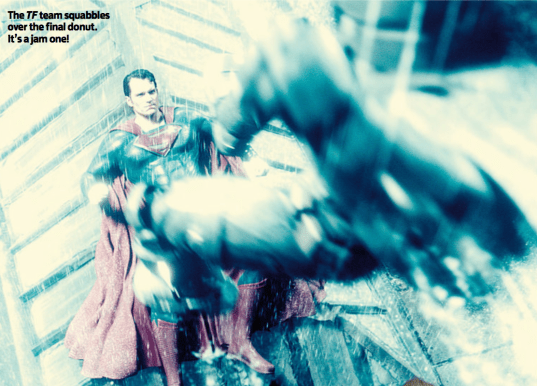 Superman vs Batman: batalha bem situada.