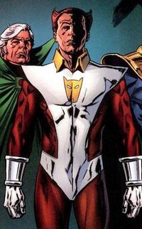 Mentor (esq.) e Eros: a família de Thanos.