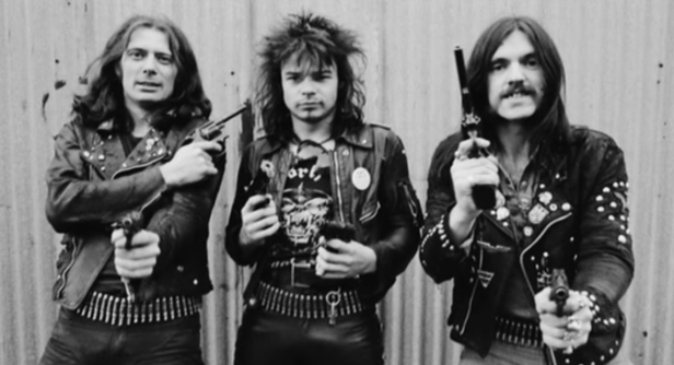 A formação clássica do Motorhead (1976-1982).