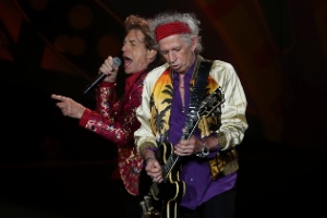 Jagger e Richards no Brasil em 2016: disco de sucesso.