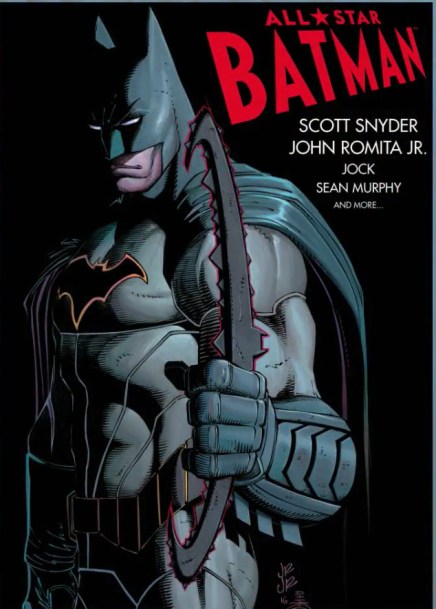 Capa oficial de All-Star Batman por John Romita Jr. 