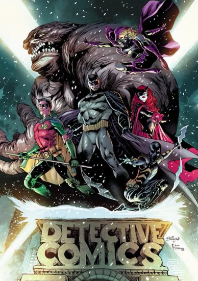 CApa de Detective Comics por Eddy Barrows.