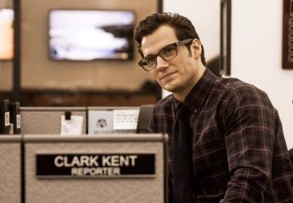 Henry Cavill como Clark Kent: mundo real?
