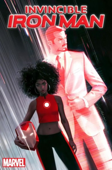 Riri Williams será a nova Homem de Ferro. 