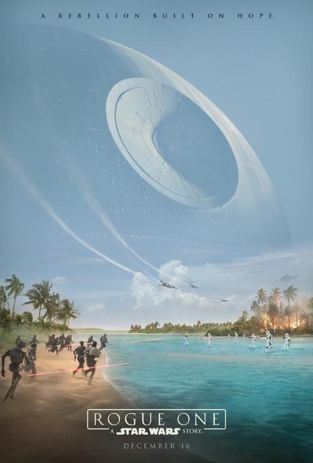 O poster de Rogue One.