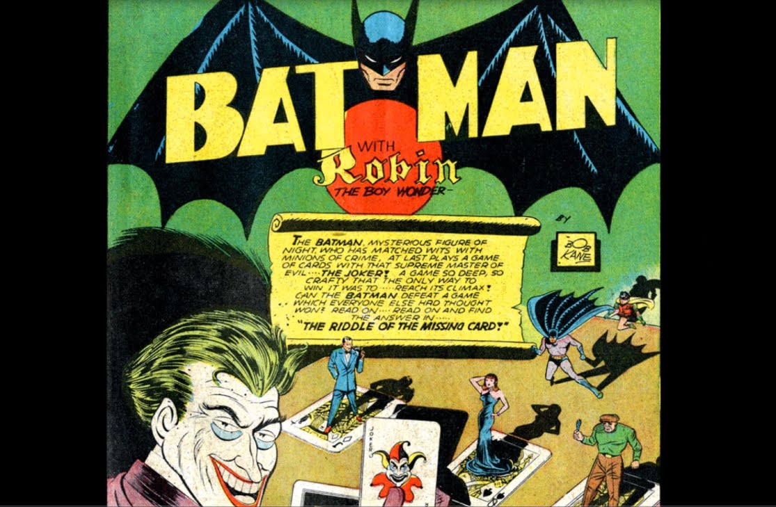 Página de abertura de Batman 05.