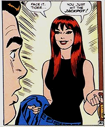 Mary Jane revelada por John Romita.