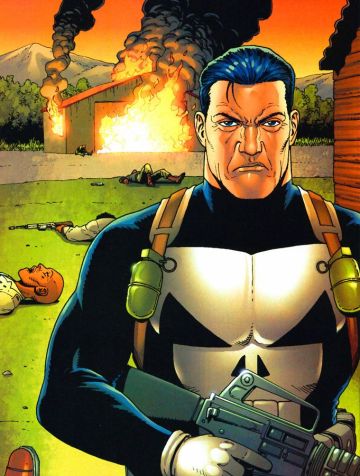 O Justiceiro é um dos trabalhos de assinatura de Steve Dillon. 