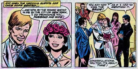 Ned e Betty se casam.