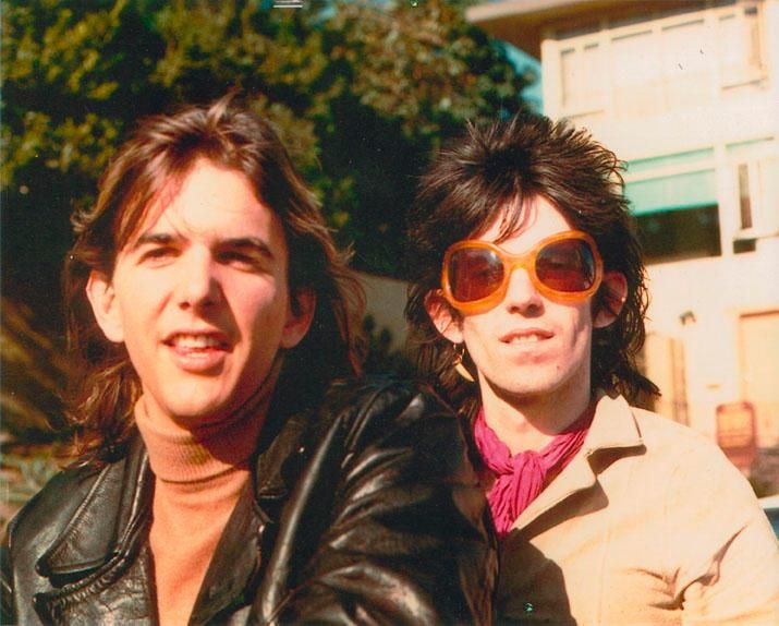 gram parsons and keith richards