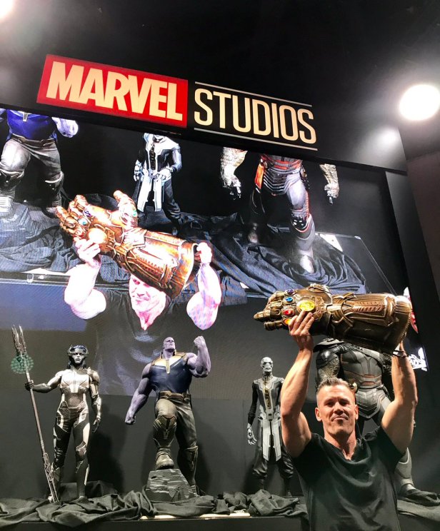 infinity SDCC josh brolin gaulett statues