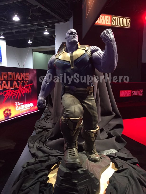 thanos statue disneyXD 2017