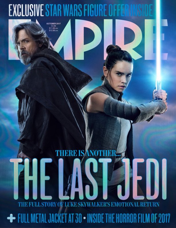 star wars the last jedi emprie cover luke and rey