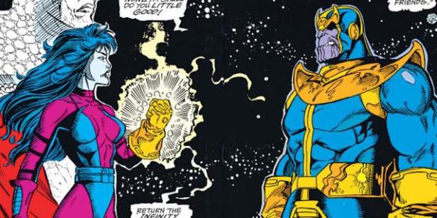 Nebula and thanos