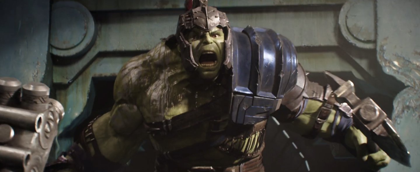 ragnarok hulk in action