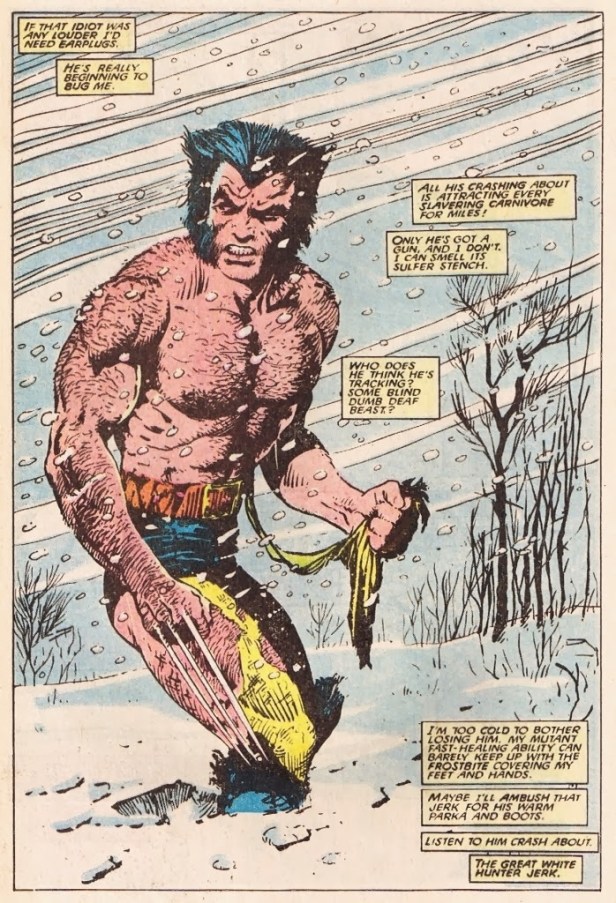 Wolverine from classic X Men 25 by john bolton