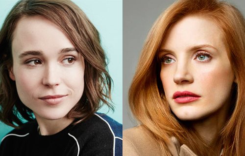 ellen page and jessica chastain