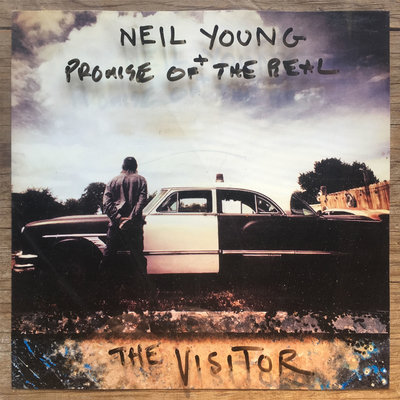 neil young the visitor cover