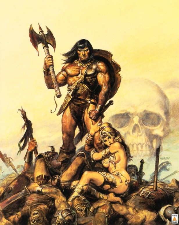 conan by frank frazetta