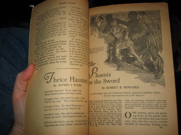 conan the phoenix on the sword in weid tales