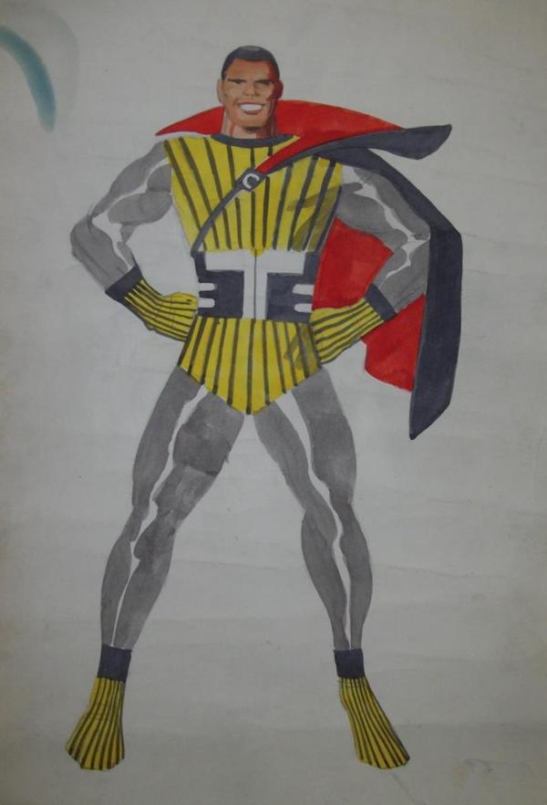 black panther Coal_tiger jack kirby first draw