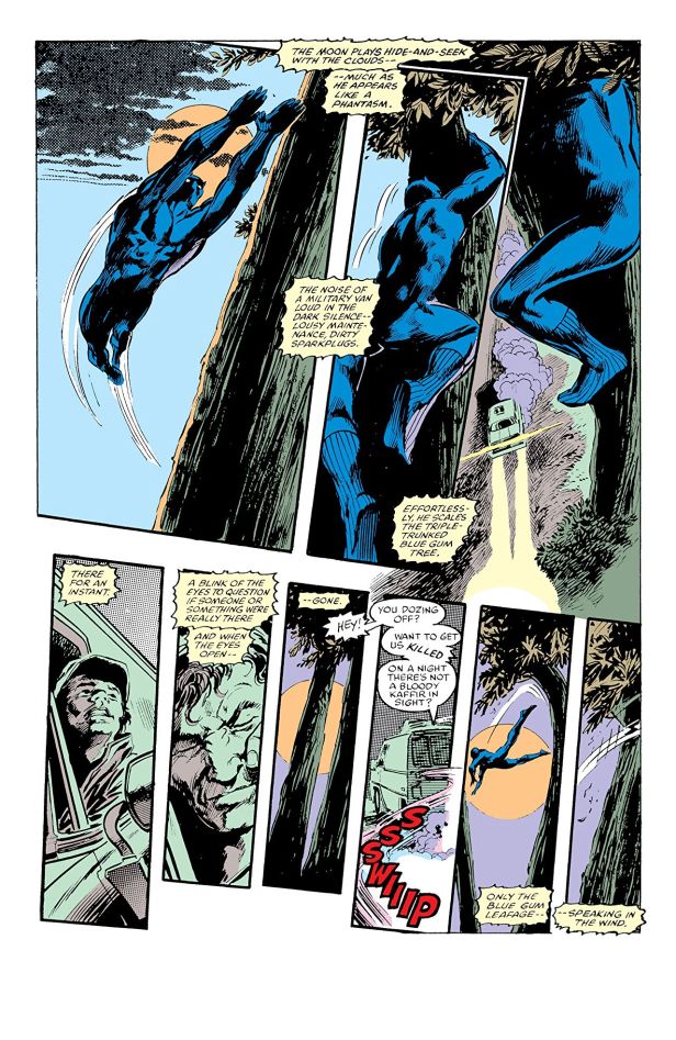 panther's quest internal art from gene colan