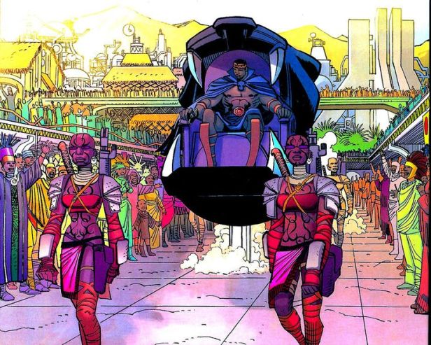 tchalla king by john romita jr