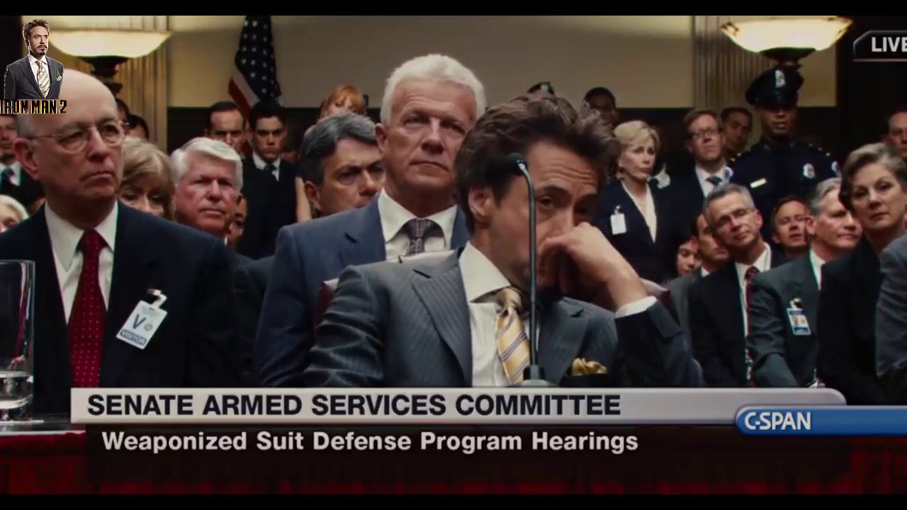 iron man 2 senate audience