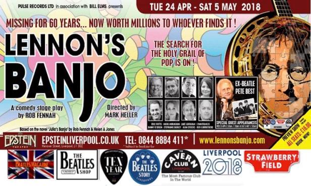 Lennons-Banjo play poster