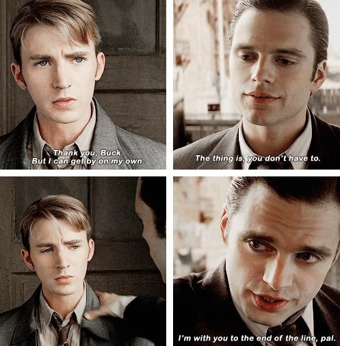 winter soldier 1940s scene