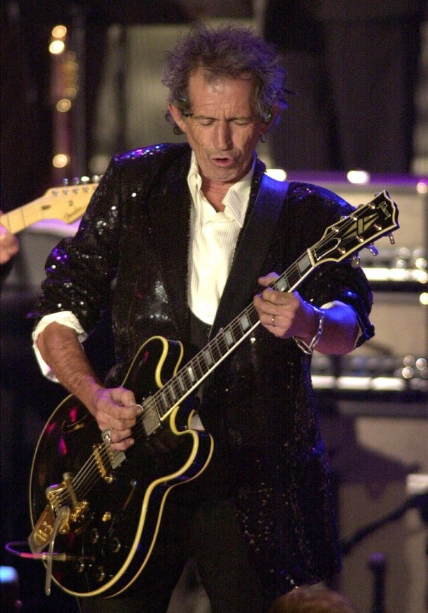 epiphone and keith richards