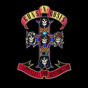 GunsnRoses Appetite for Destruction album cover 1987