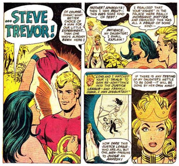 wonder woman steve trevor return WW 223 p31