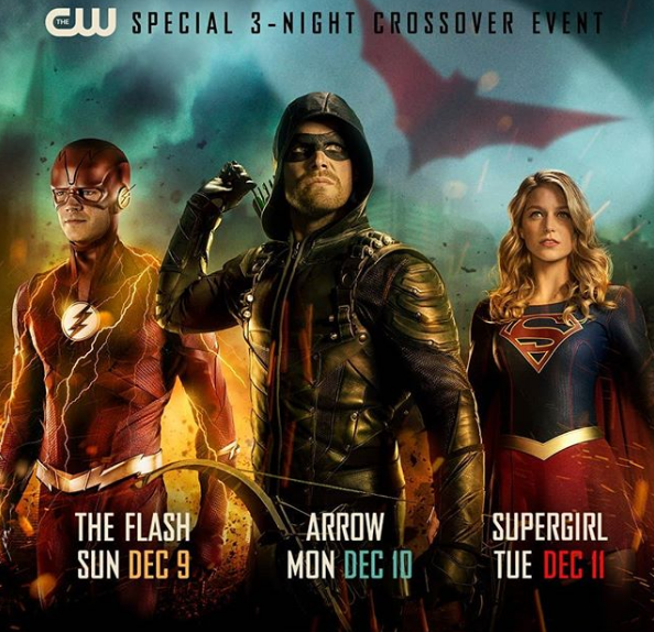 arrow flash supergirl - batwoman crossover