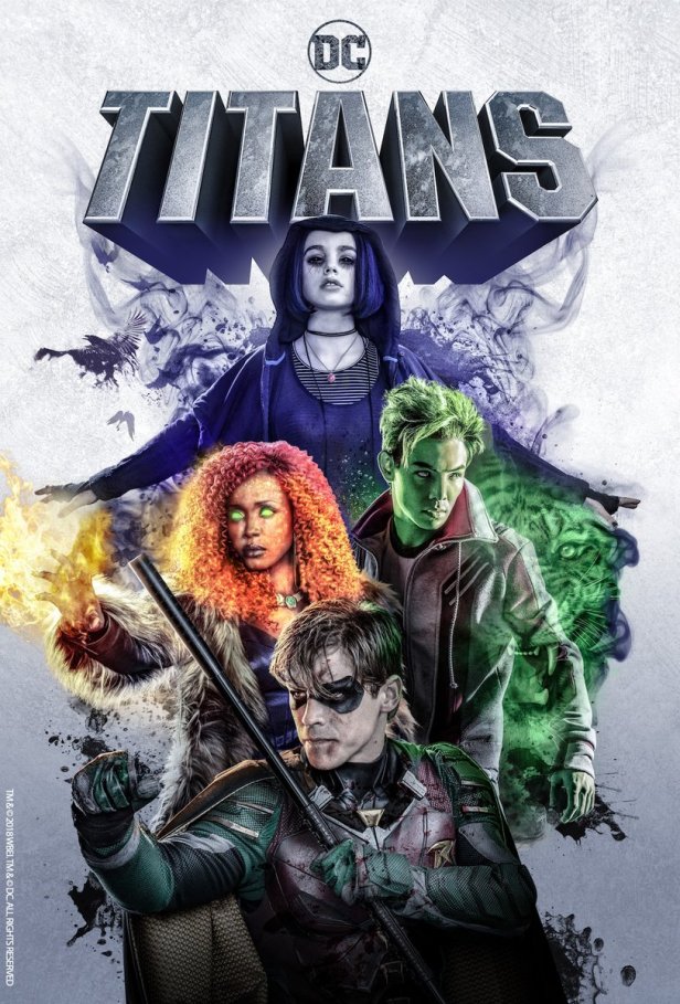 titans tv team poster