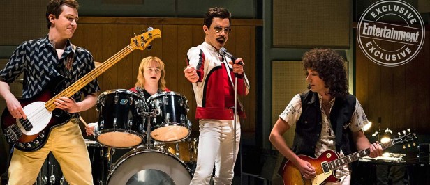 Bohemian-Rhapsody queen playing in the studio